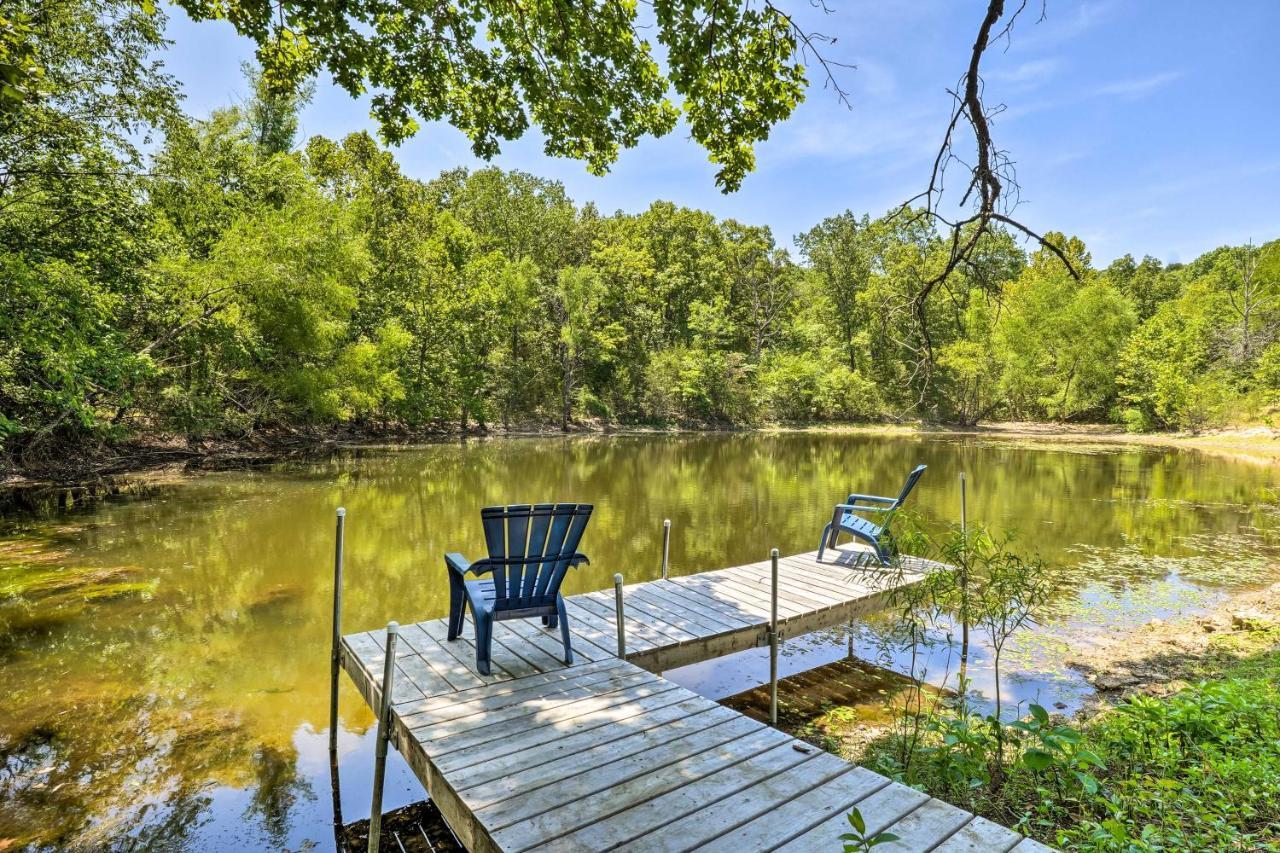 Branson Tiny Home On 52 Acres With Private Lake! Ngoại thất bức ảnh